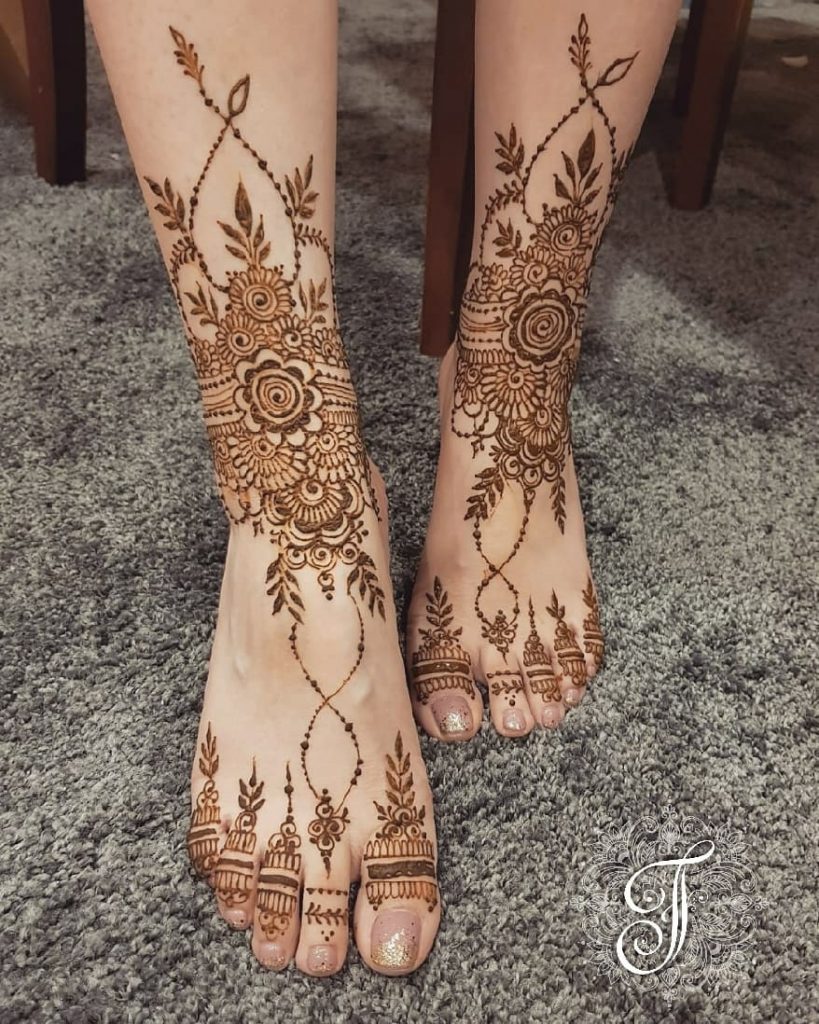 10 Rockstar Mehendi Artist You Must Follow for your henna Inspo!, Nisha Hussain 3