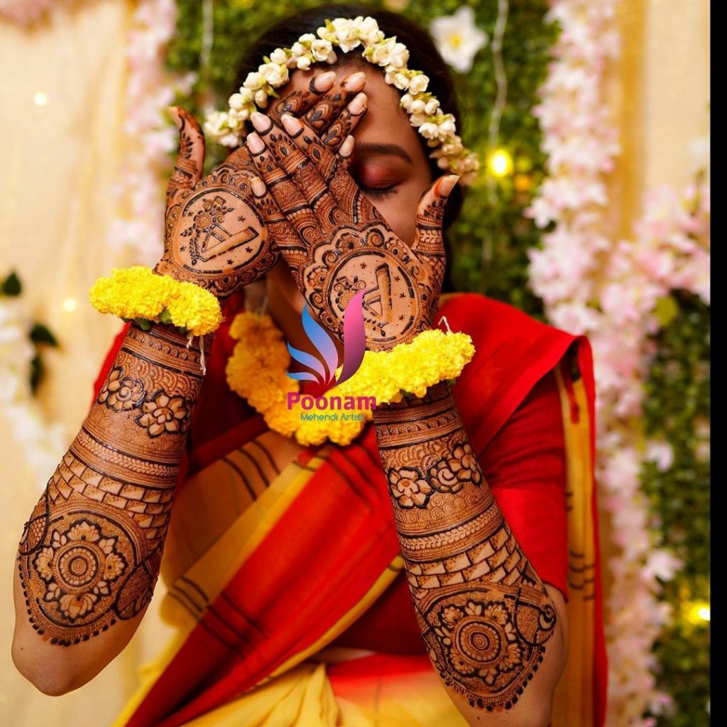 10 Rockstar Mehendi Artist You Must Follow for your henna Inspo!, Poonam 2