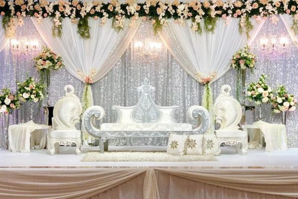 Elegant Ways to Choose White Color Theme for Your Wedding Venue, 4 15