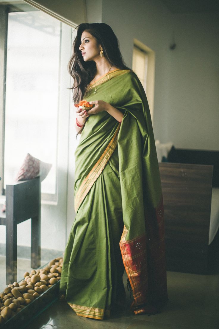 Premium Photo | A visually stunning Diwali saree fashion shoot models  draped in vibrant silk sarees