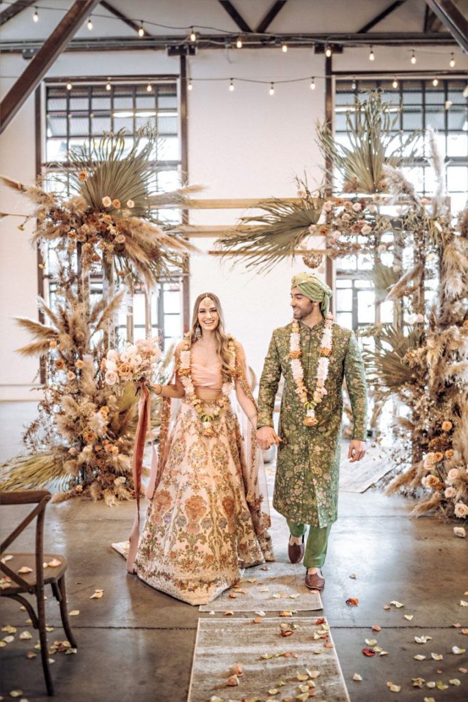 Ravishing and Refreshing Eco-Friendly Mandap Ideas For Wedding, A Boho Chic Indian Wedding With Tons Of Inspiration 1