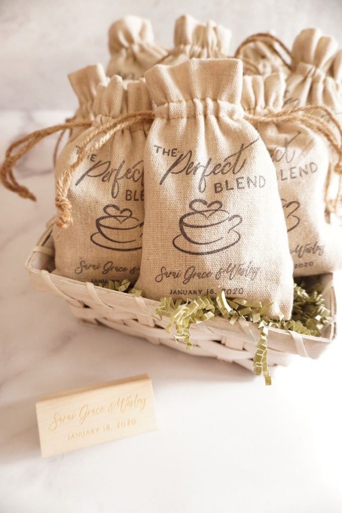 Sustainable Wedding Favor Ideas For An Eco-Friendly Wedding, Perfect Blend Favor Set of 6 Custom Coffee Wedding Favor Etsy