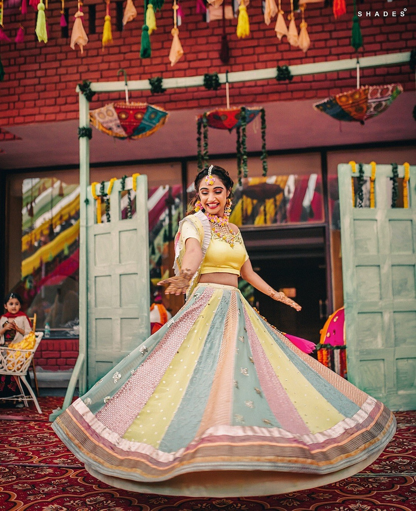 Pastel Designer Wedding Lehenga | Bridal wear