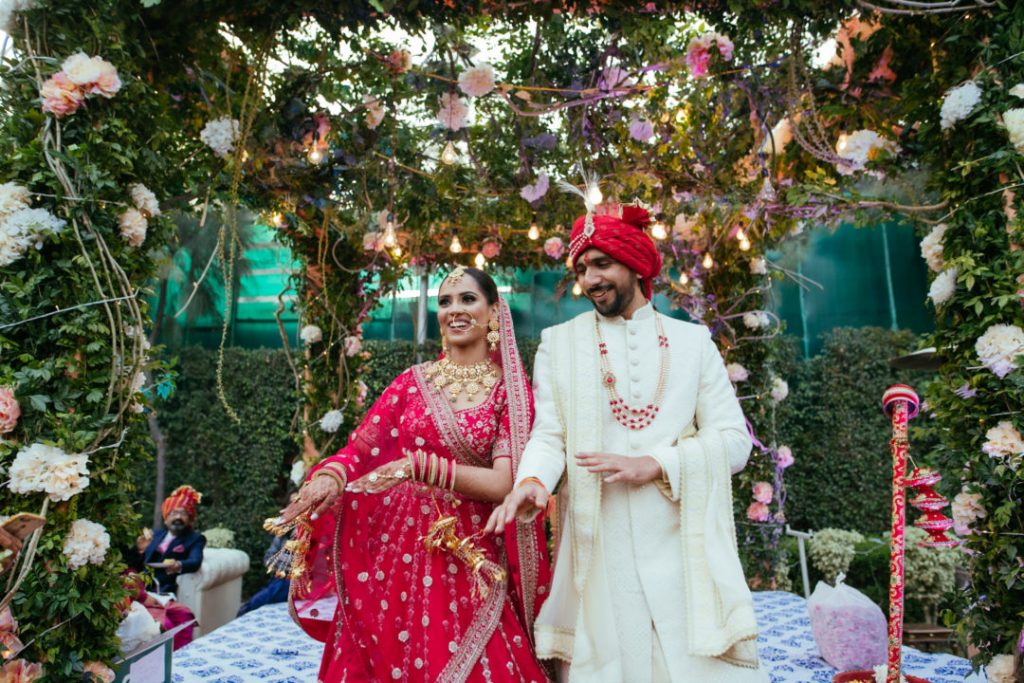 Best Ideas to Plan a Gorgeous Indian Garden Wedding, Ashima Akhil Wedding The Crimson Bride 46 1080x720 1