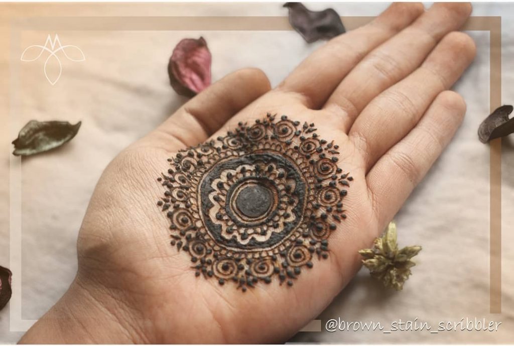 mandala henna design