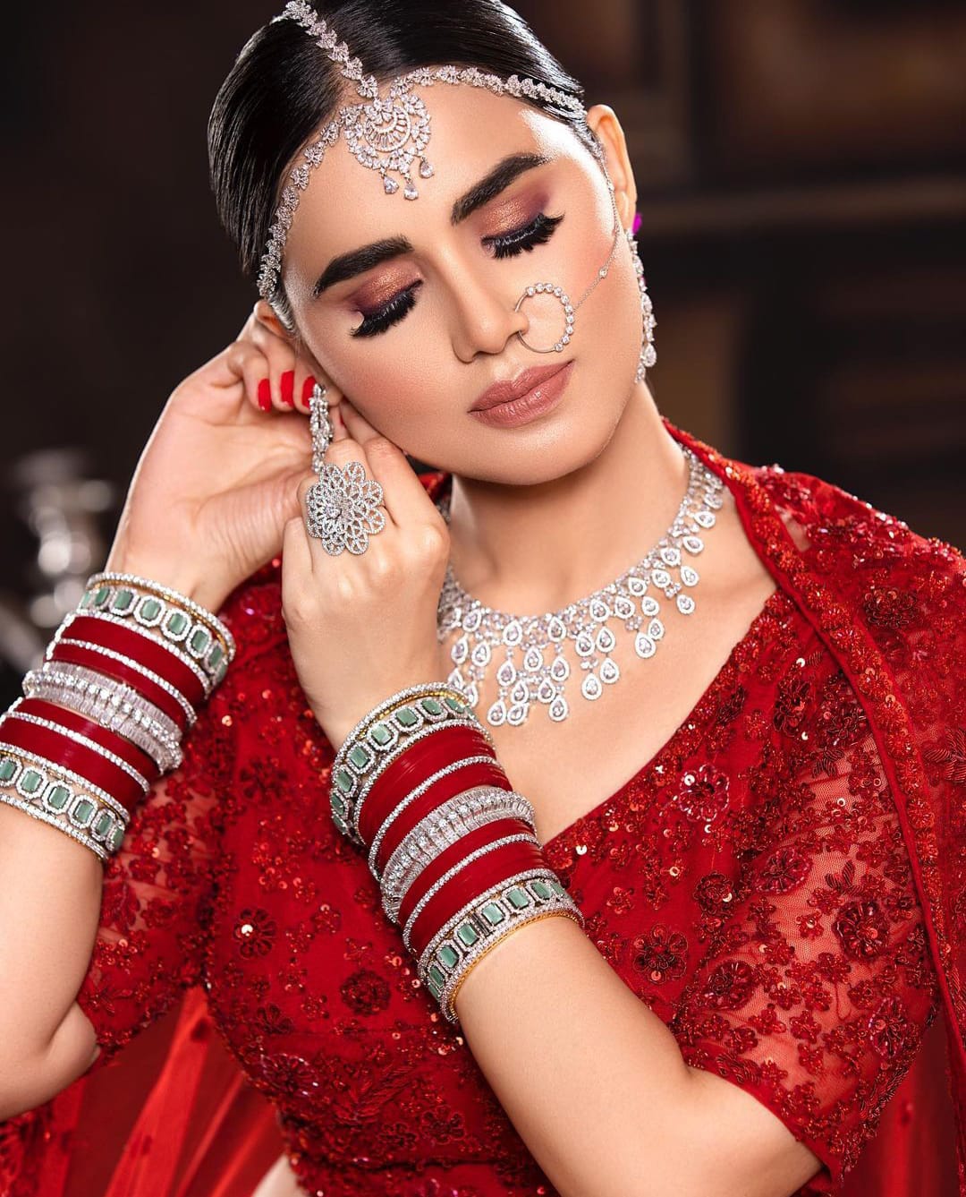 BeautybyEmel: Indian Bridal/Dulhan Makeup Look- Rose Gold Lehenga
