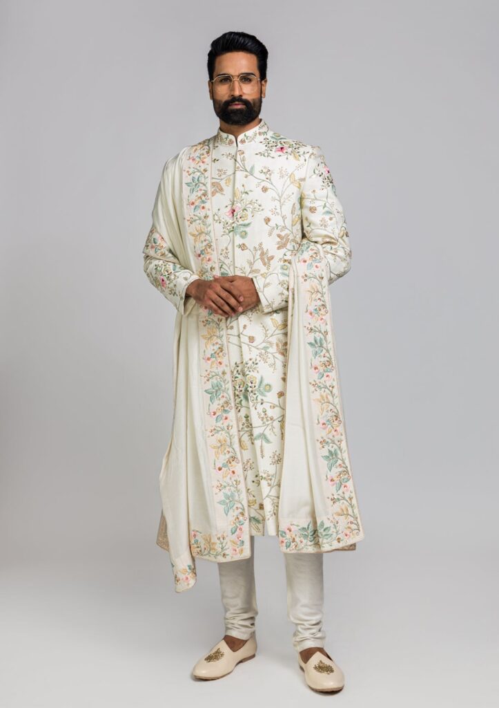 Stylish-Stunning Must-see Ivory Sherwani designs for any dulha-to-be!, 1234